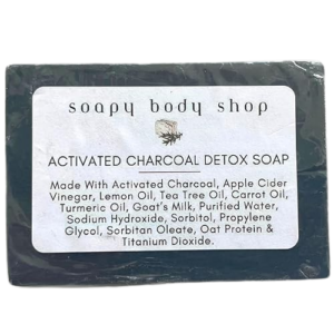 Charcoal Underarm Detox Soap, Activated Charcoal & Tea Tree, Detoxifying Soap, Activated Charcoal For Odor Removal, Brightening Underarm Bar Soap, Hyperpigmentation, Dark Spot Remover For Body