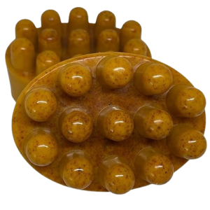 Turmeric Sea Moss Carrot Soap Bar, 2 Pack Massage Bar, Kojic Acid Soap Bar Dark Spots, Brightening & Anti-Aging Soap, Bladderwrack & Burdock Root, Irish Sea Moss Soap, Brightening Soap, Kojic Acid